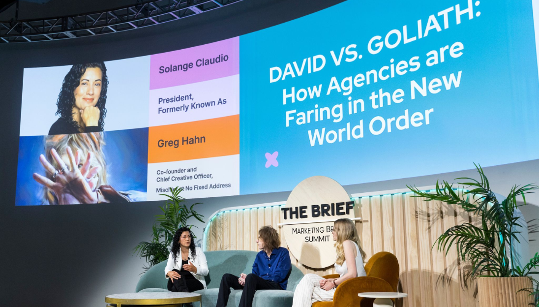 Solange Claudio Speaks at Marketing Brew Summit